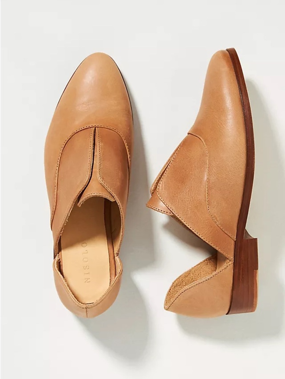 Nisolo Slip On Leather Oxford D’Orsay Loafer Eco Artisan Handmade Anthropologie